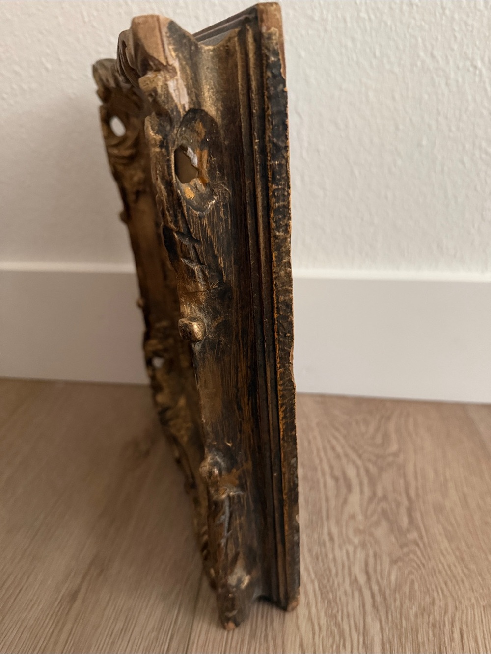 Ornate Gold Decorative Picture Frame 12”x10” - Picture 4 of 4